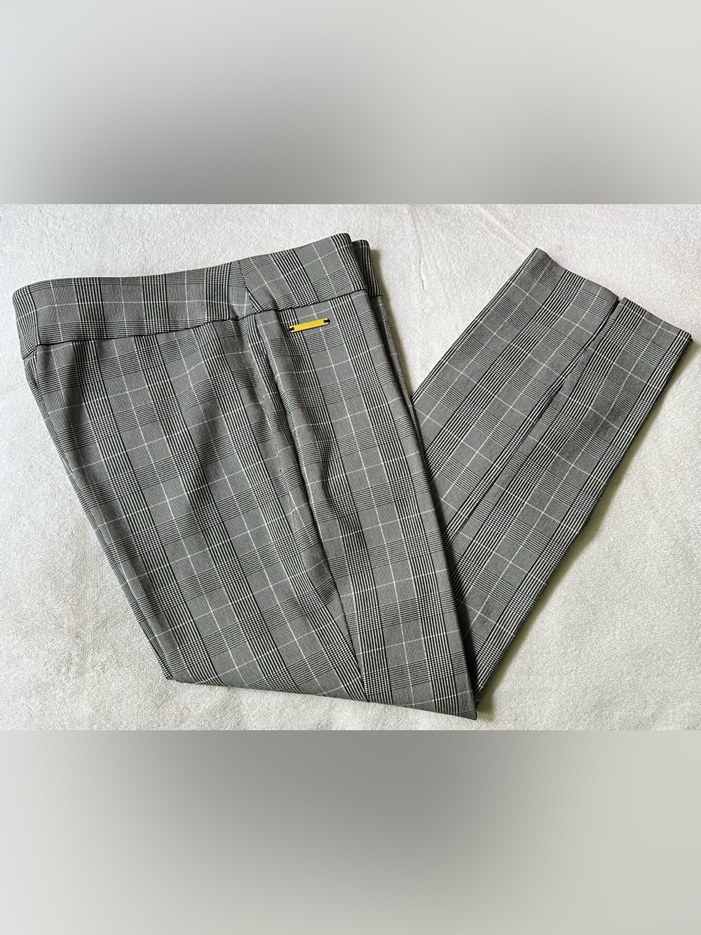 Counterparts Black and White Glen Plaid Pants